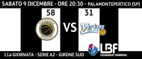 LA CA Carispezia torna a riprende a marciare: vittoria per 58-31 sulla Virtus Cagliari