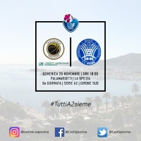 La CA Carispezia ospita Civitanova Marche nella 9a d'andata