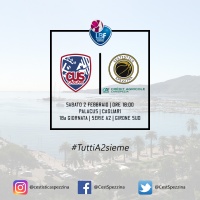 CA Carispezia ospite del CUS Cagliari per ritrovare la vittoria