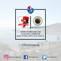 CA Carispezia alla prova Costa Masnaga nei quarti di Coppa Italia