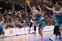 LA CESTISTICA SPEZZINA RISCHIA LA BEFFA FINALE MA SUPERA CARUGATE 76-75